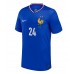 Maglie da calcio Francia Ibrahima Konate #24 Prima Maglia Europei 2024 Manica Corta